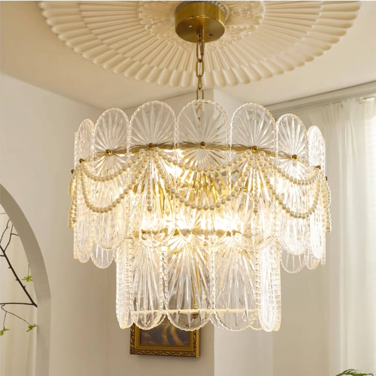 Luminarae Lustre en Verre
