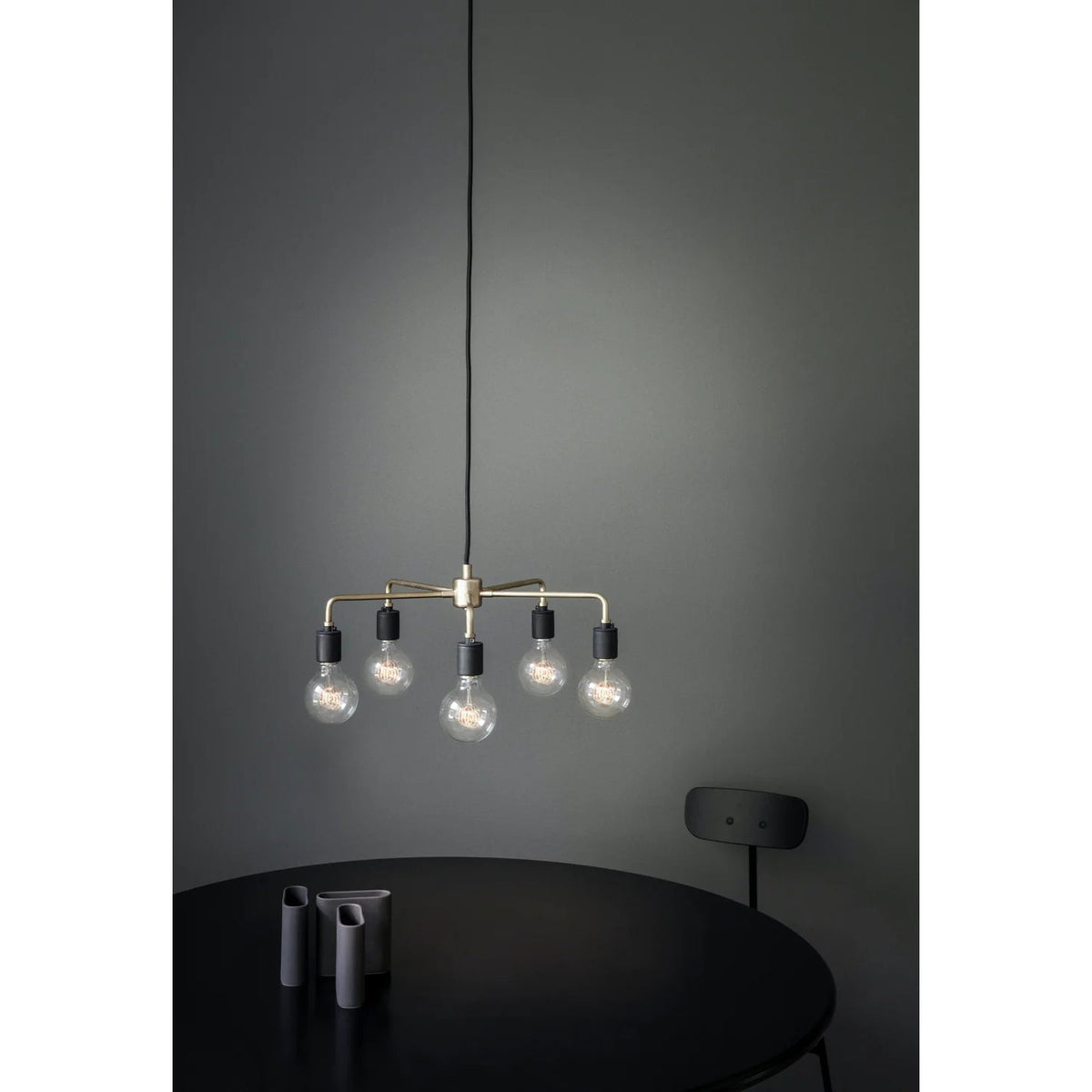 Lustre Métal Industriel Traditionnel Vecarisra