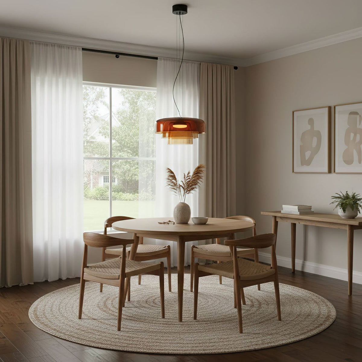 Levels Pendant Light-Neutral Decor