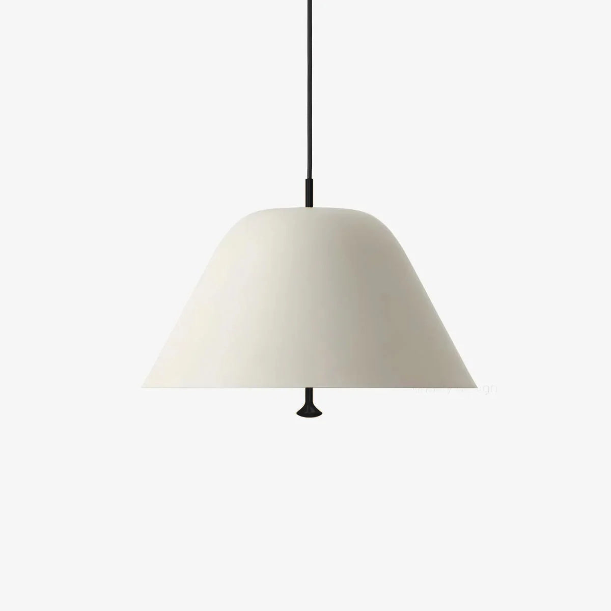 Pendant Lamp Modern Metal Shade in Green and White Minimalist-Neutral Decor