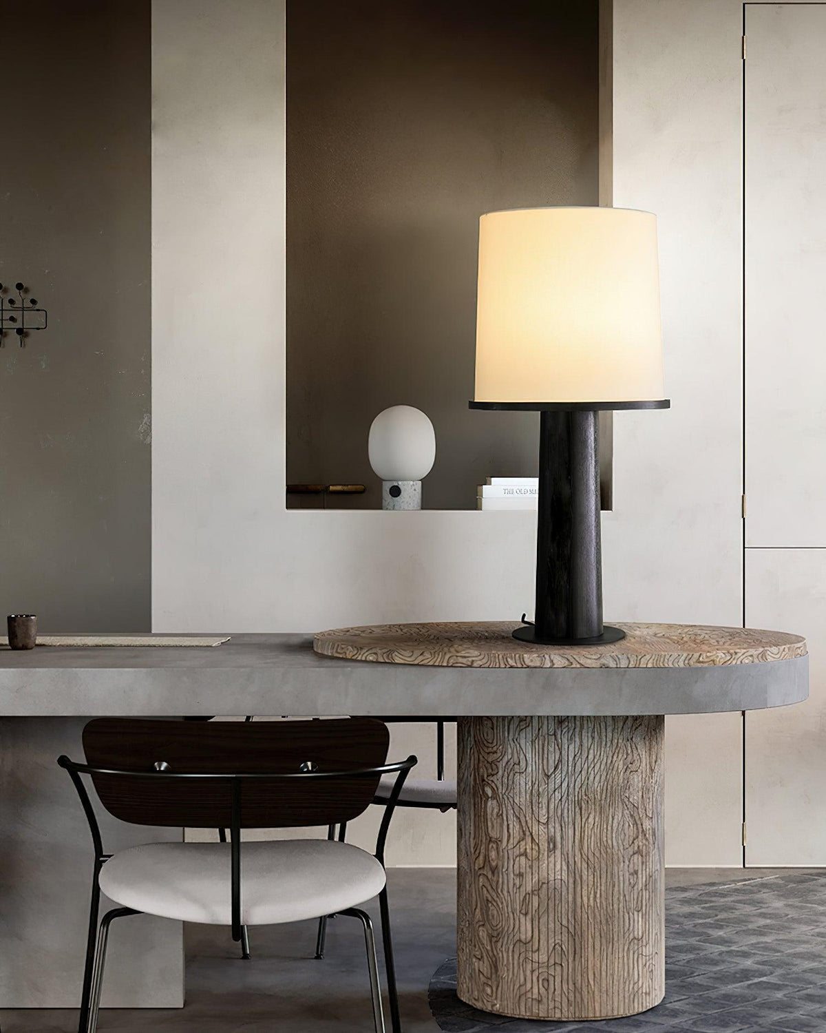 Jennifer Modern Wood Table Lamp-Neutral Decor