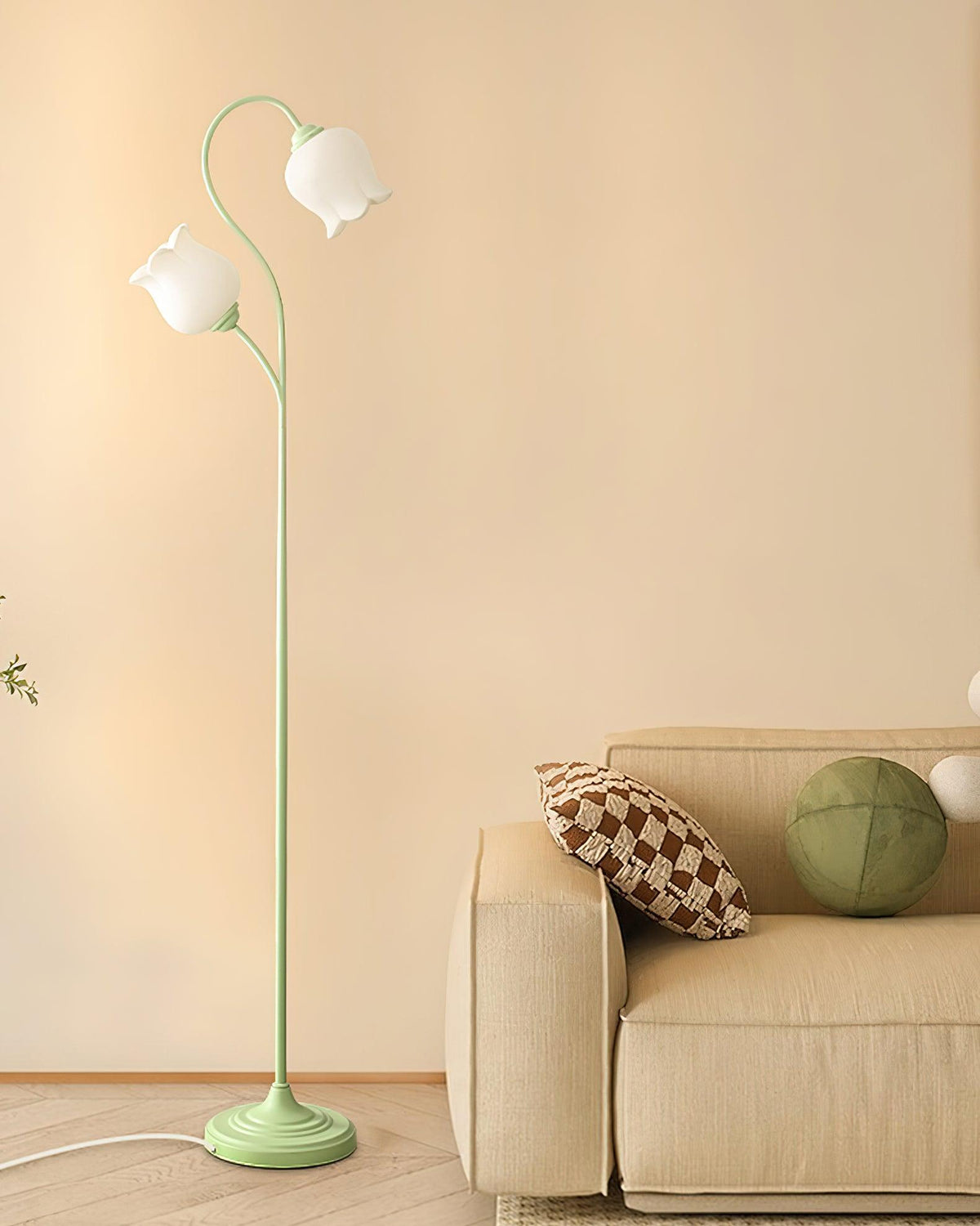 Zevelil Lampadaire Floral