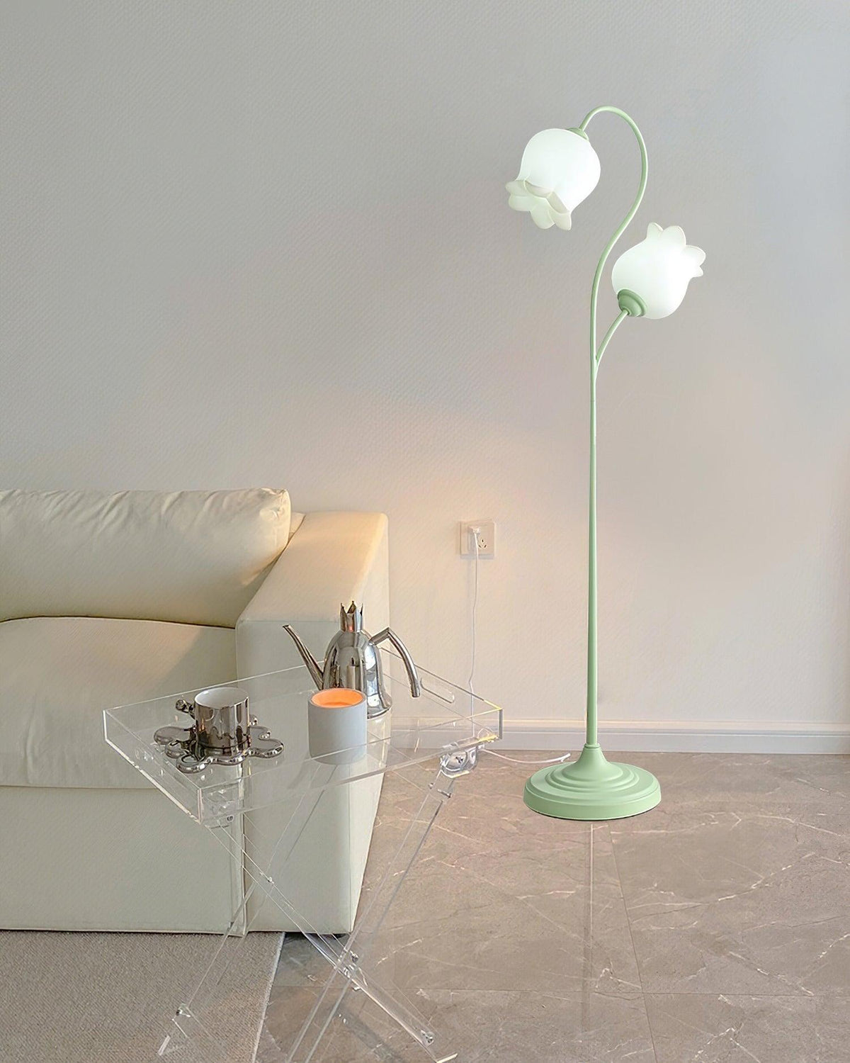 Zevelil Lampadaire Floral