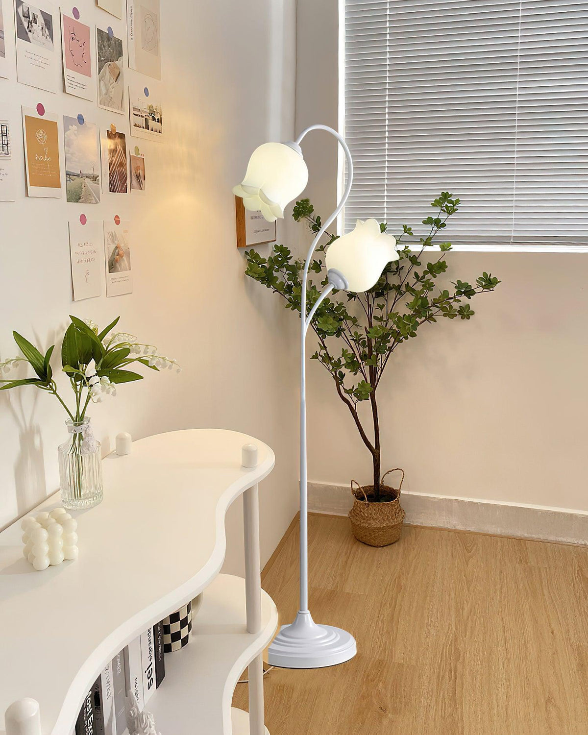 Zevelil Lampadaire Floral
