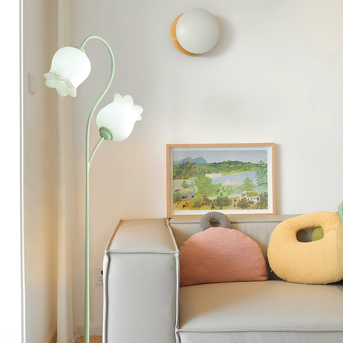 Zevelil Lampadaire Floral