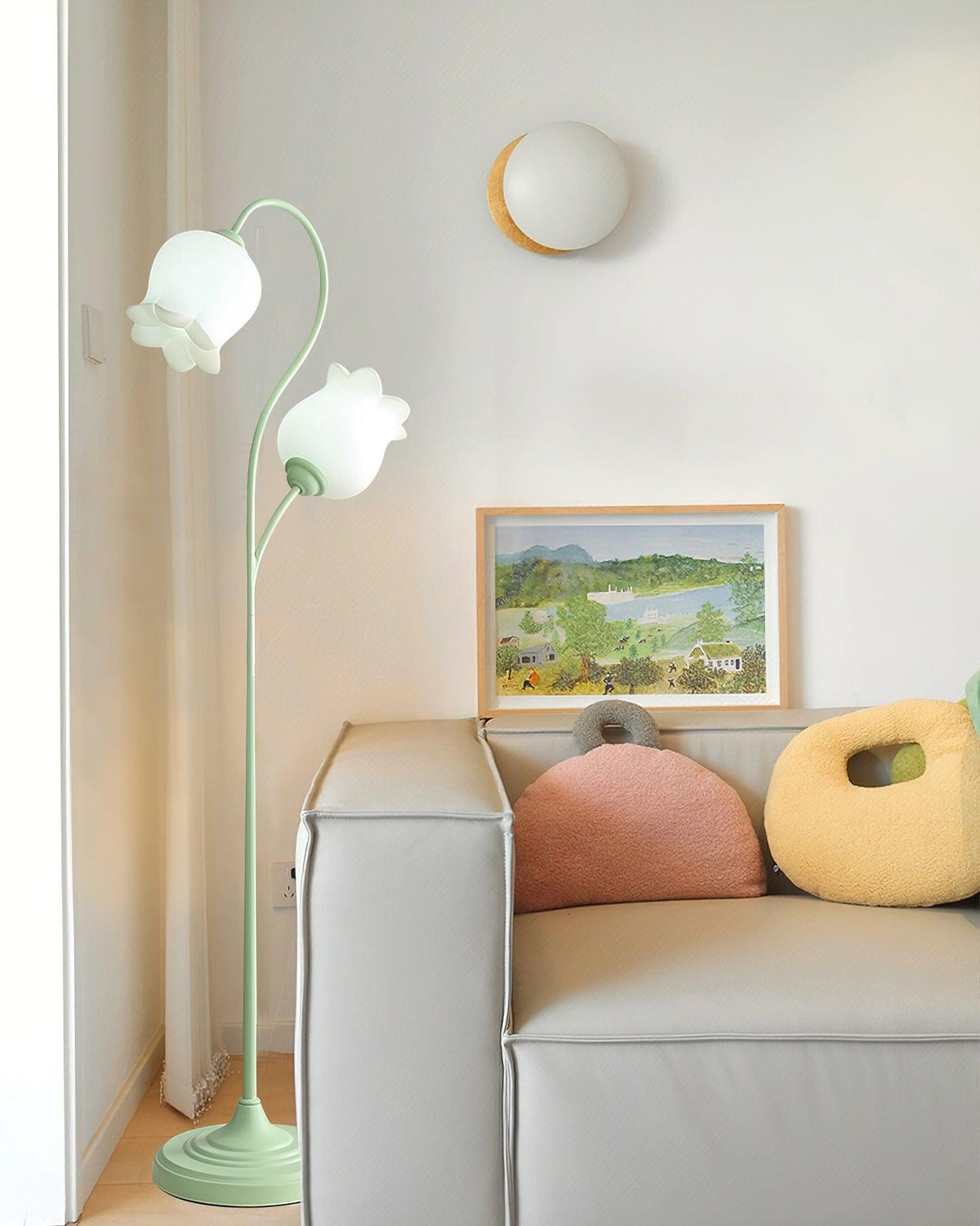 Zevelil Lampadaire Floral