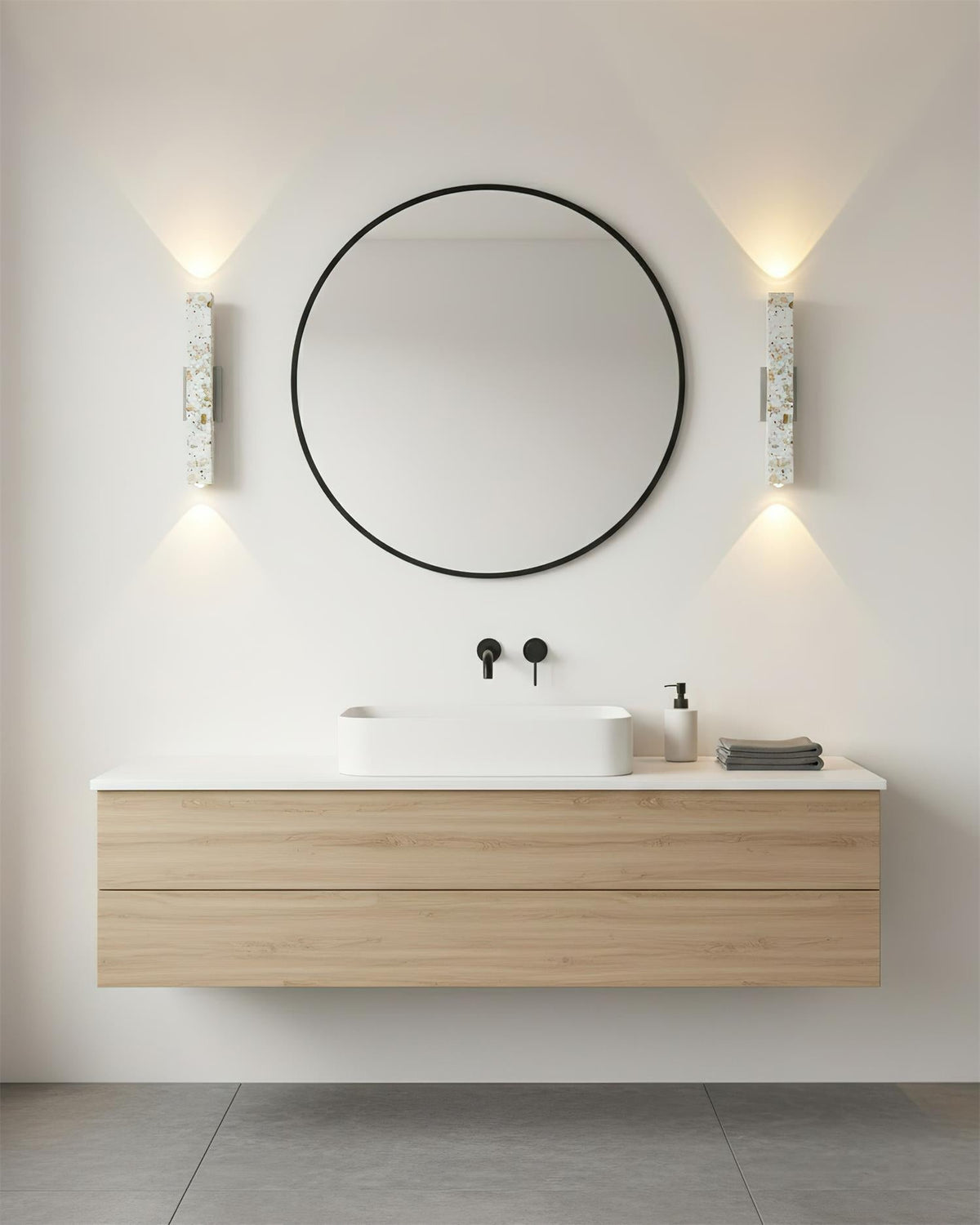 Renaelle Applique Murale en Terrazzo