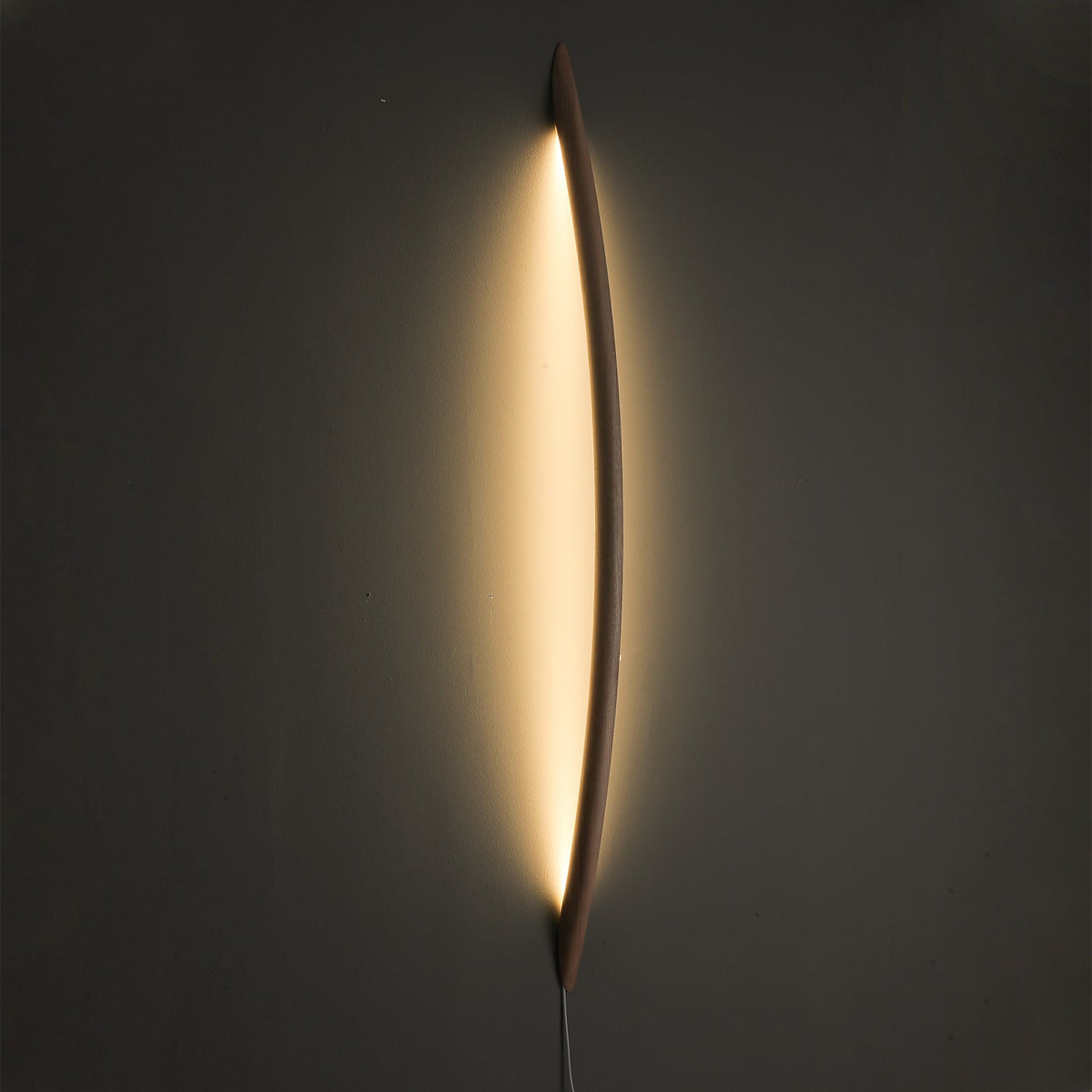 Auria Moderne Minimaliste Linéaire Bois Luminaire Mural