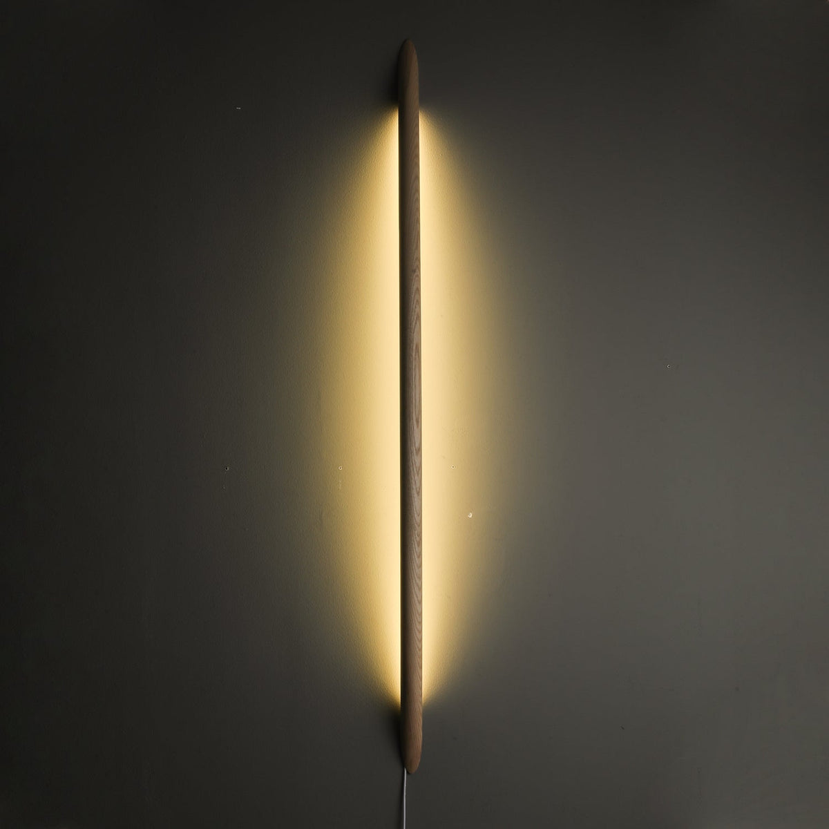 Auria Moderne Minimaliste Linéaire Bois Luminaire Mural