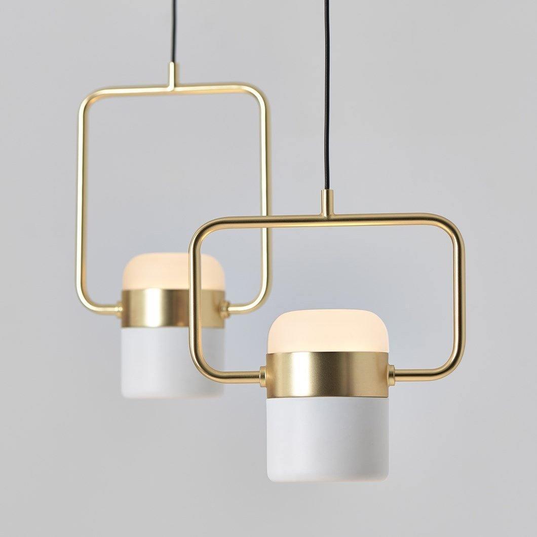 Osoria Suspension Ajustable en Verre avec Laiton