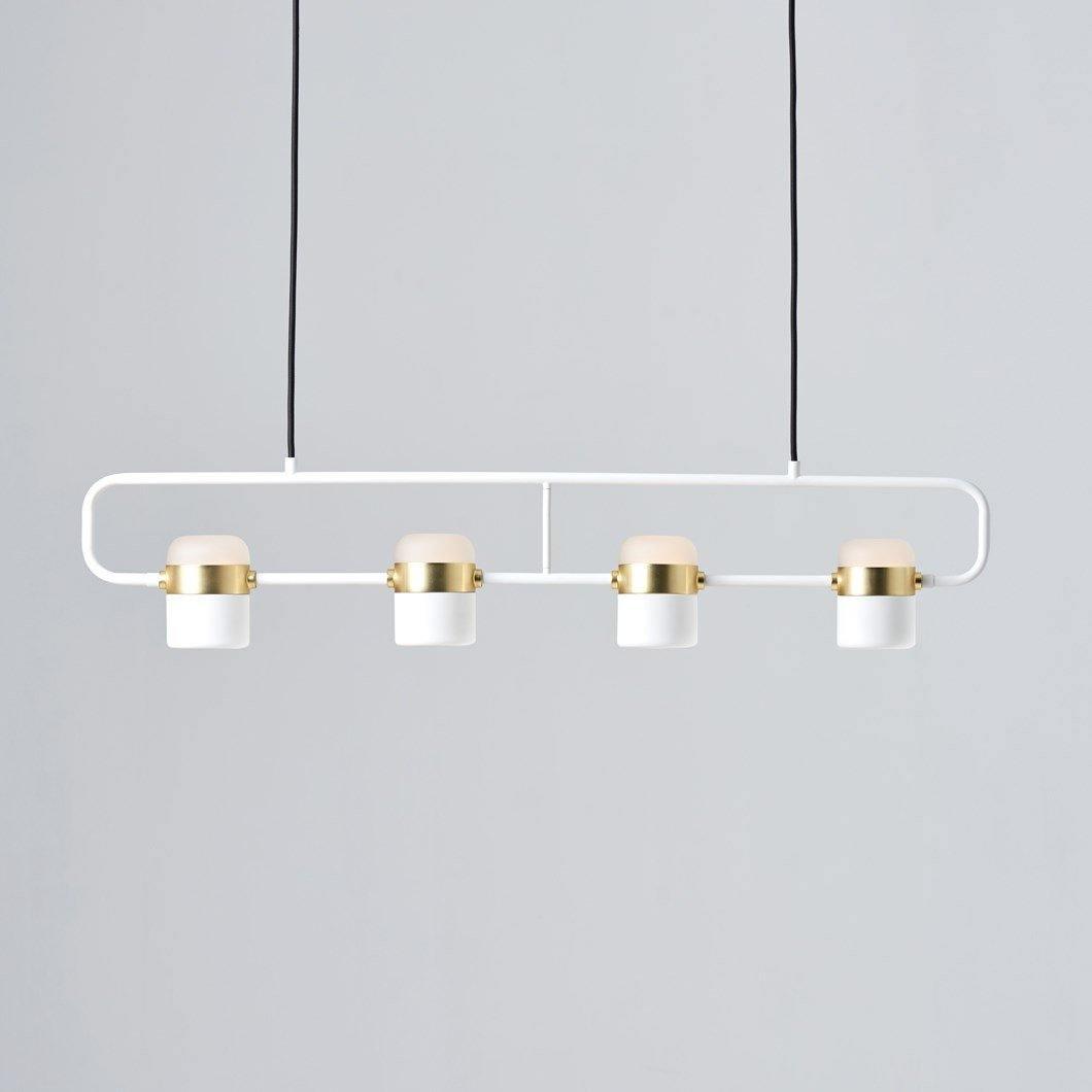 Osoria Suspension Ajustable en Verre avec Laiton