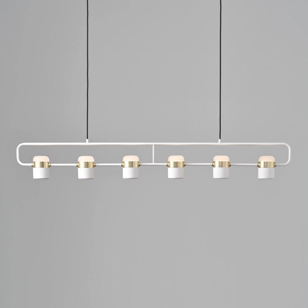 Osoria Suspension Ajustable en Verre avec Laiton
