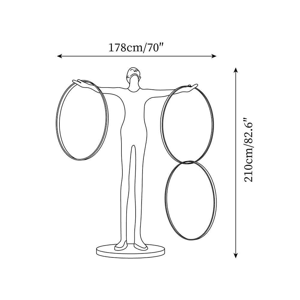 Hoops Lampadaire