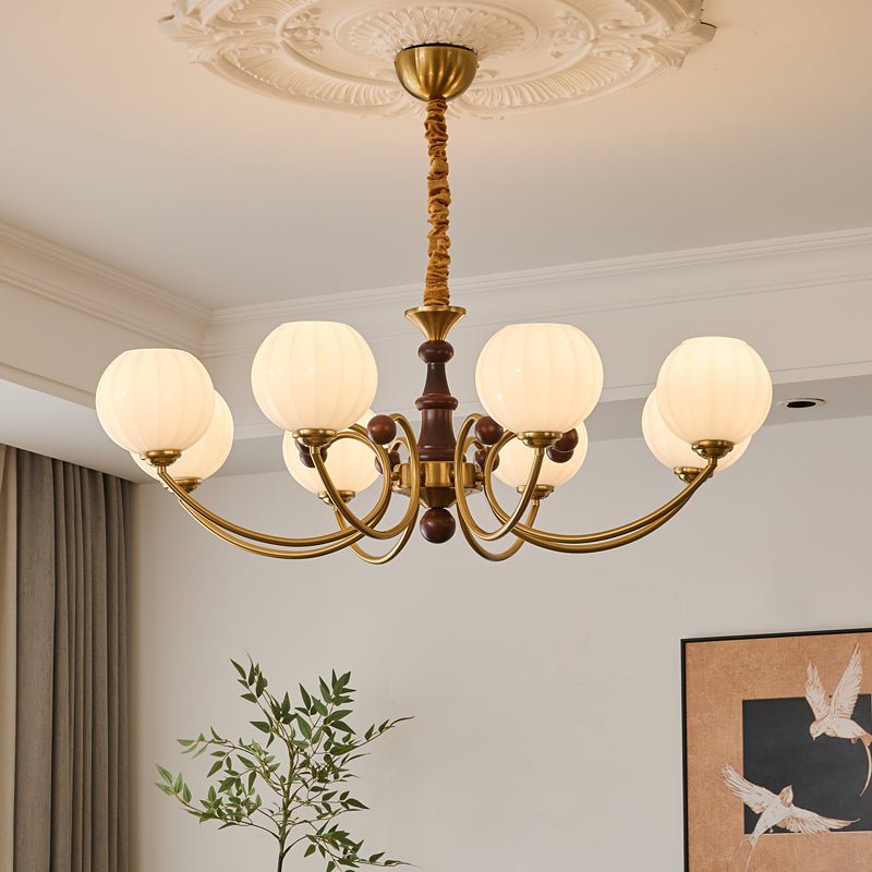 Eldaya Lustre en Bois Vintage
