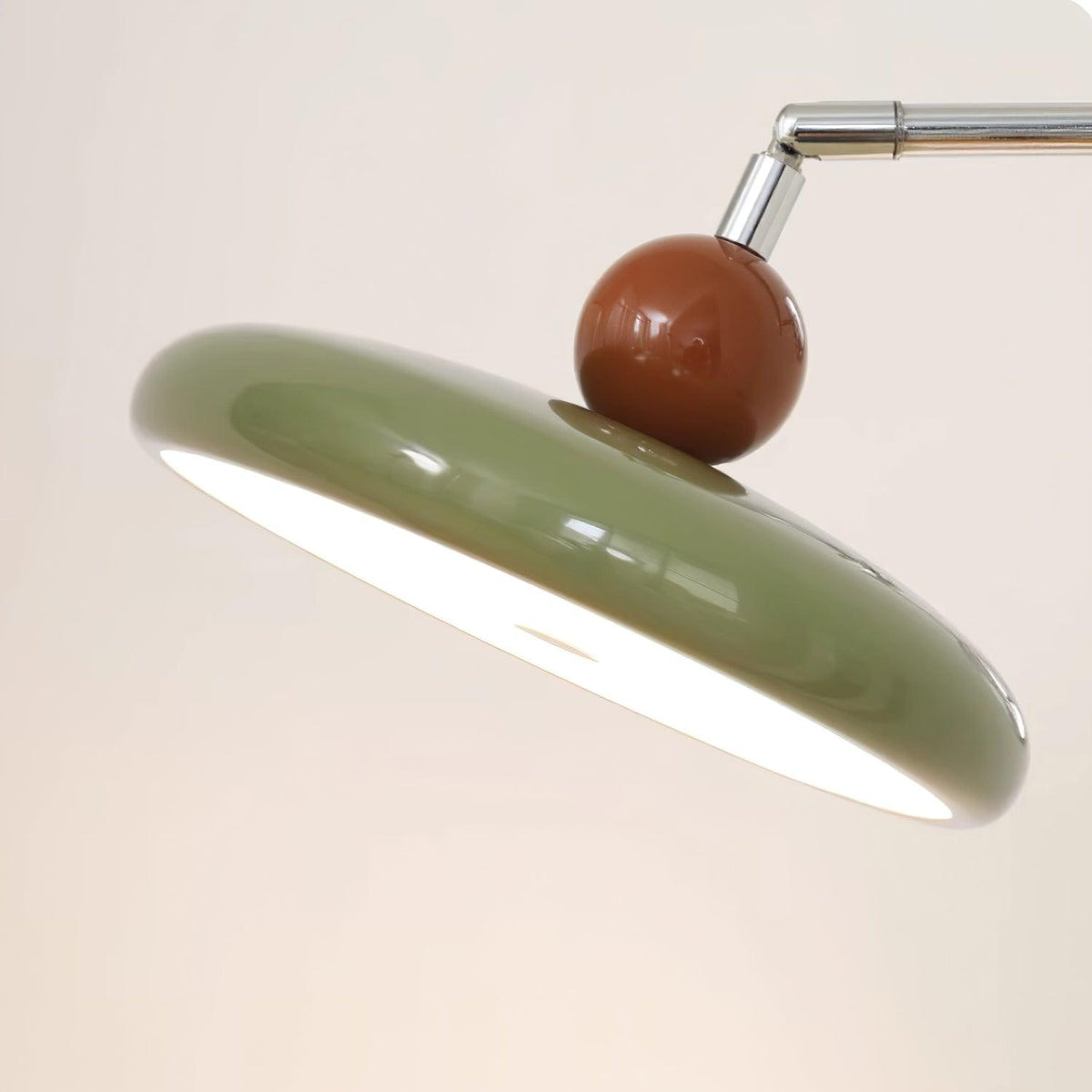 Ovelle Swing Arm Wall Lamp-Neutral Decor