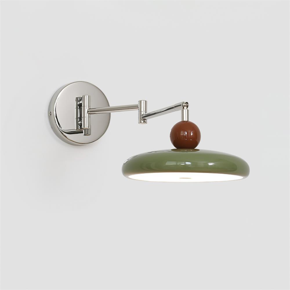 Ovelle Swing Arm Wall Lamp-Neutral Decor