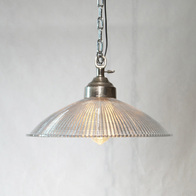 Aldalis Suspension Vintage en Métal et Verre Style Ferme