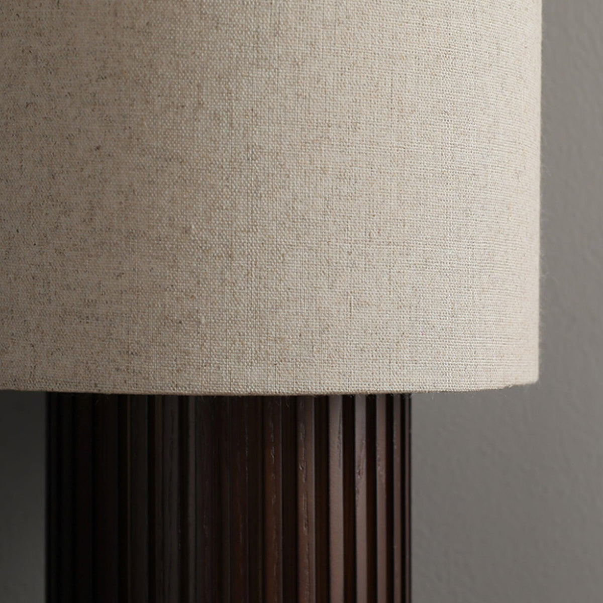 Grove Vintage Fabric Table Lamp-Neutral Decor