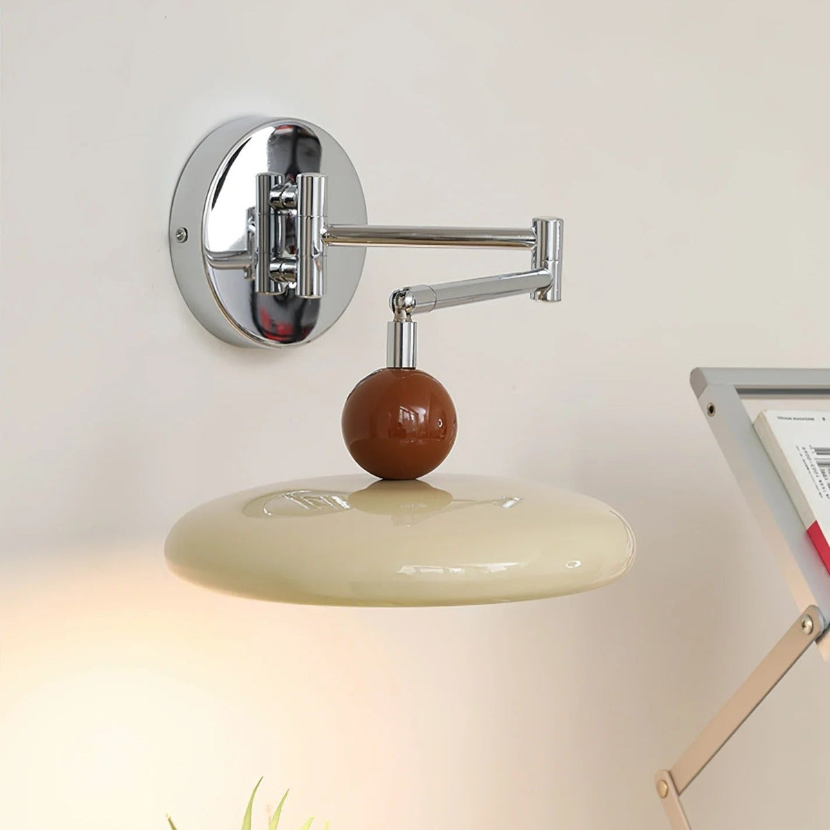 Jave Applique Murale Verte / Beige