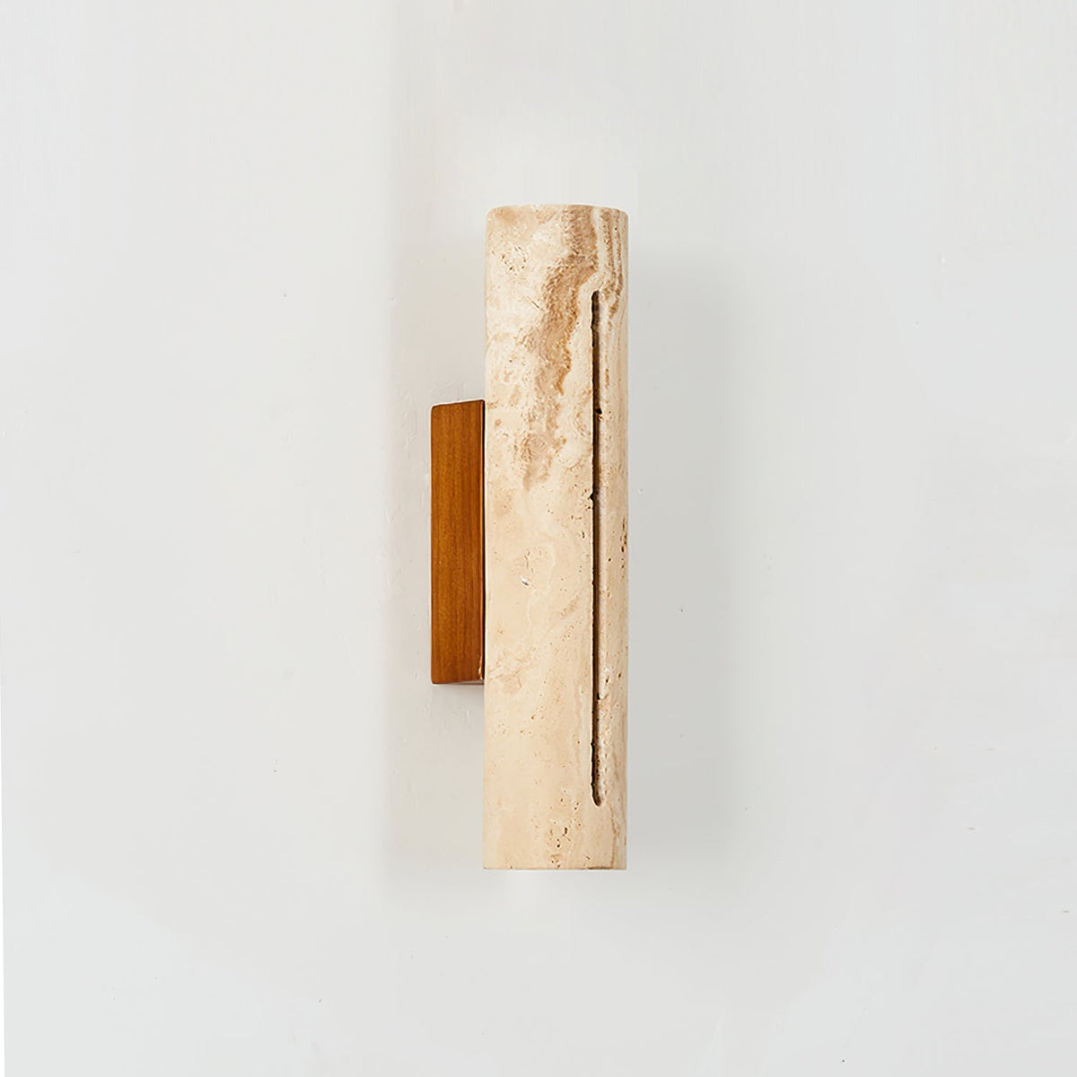 Nissa Travertine Wall Light-Neutral Decor
