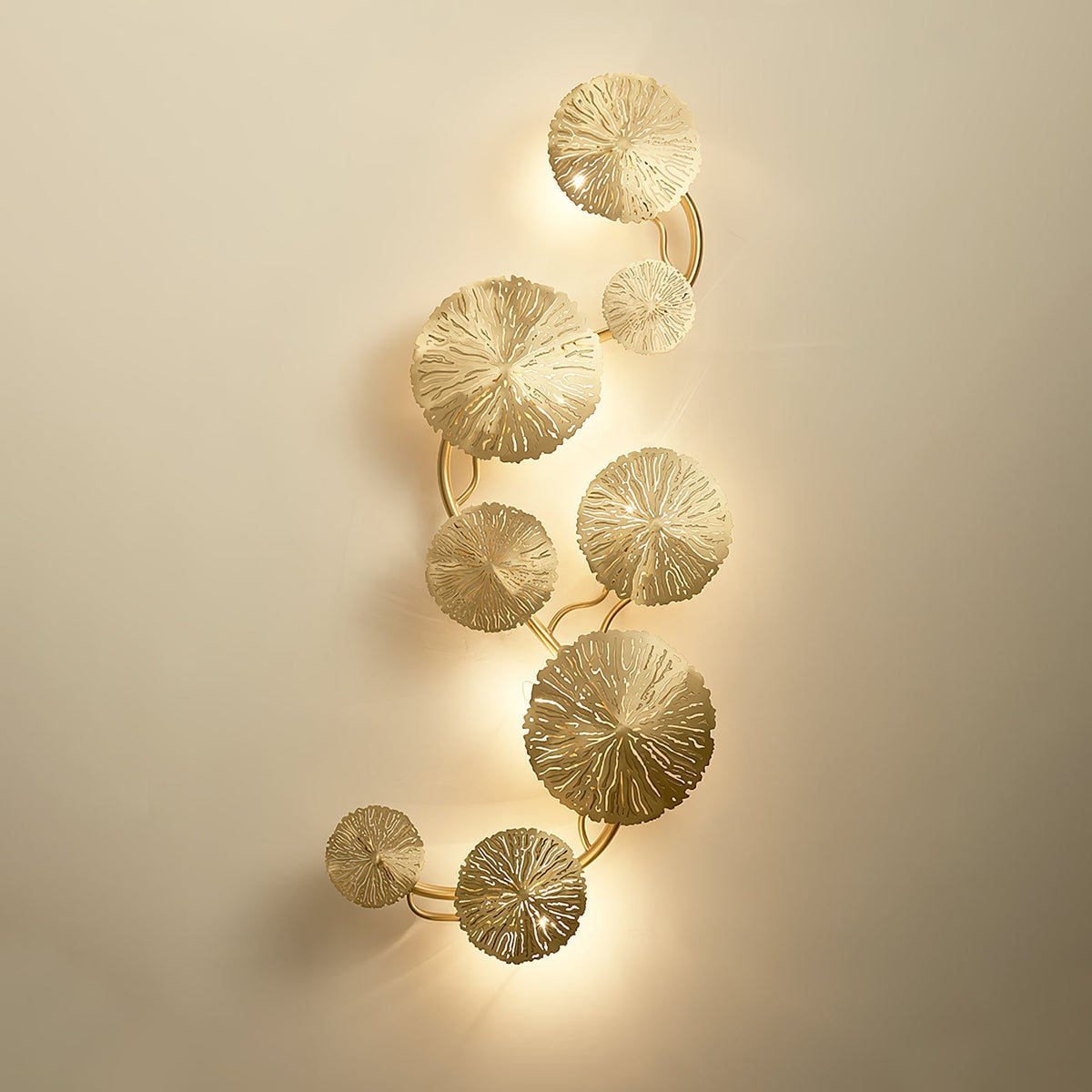Veya Applique Murale Feuille de Lotus