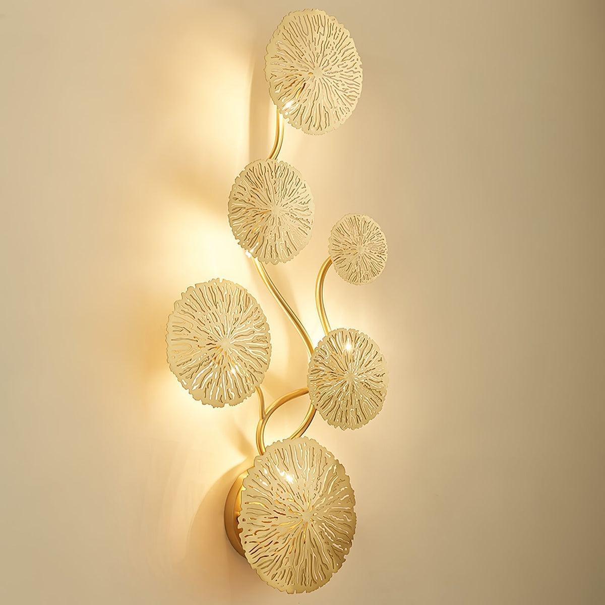 Veya Applique Murale Feuille de Lotus