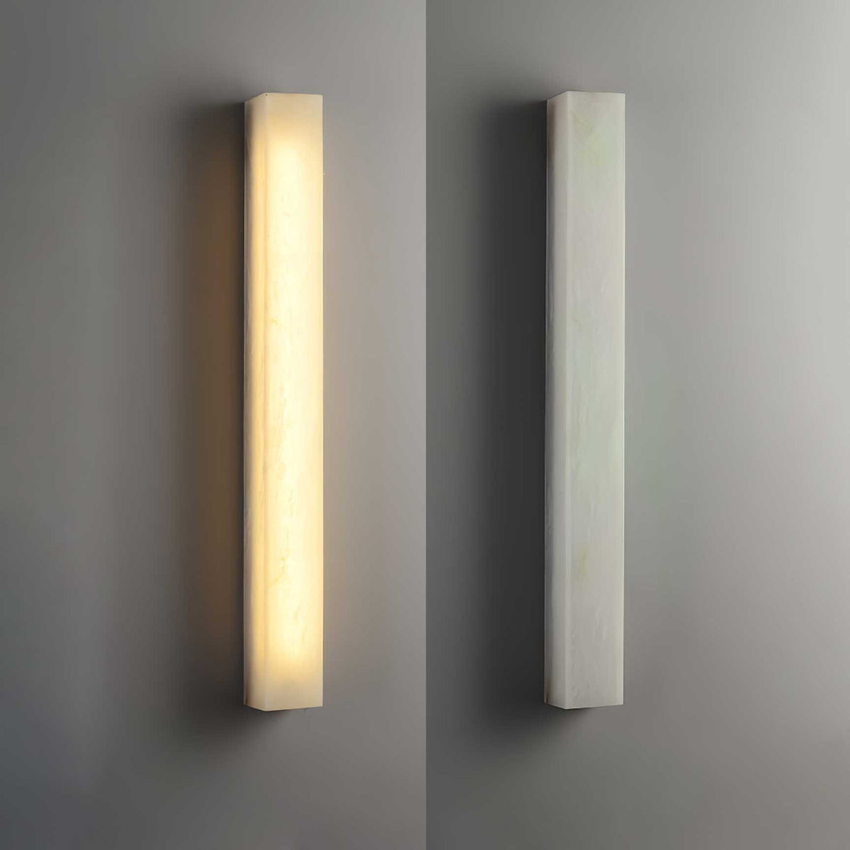 Mireline Cylindrique Albâtre Luminaire Mural
