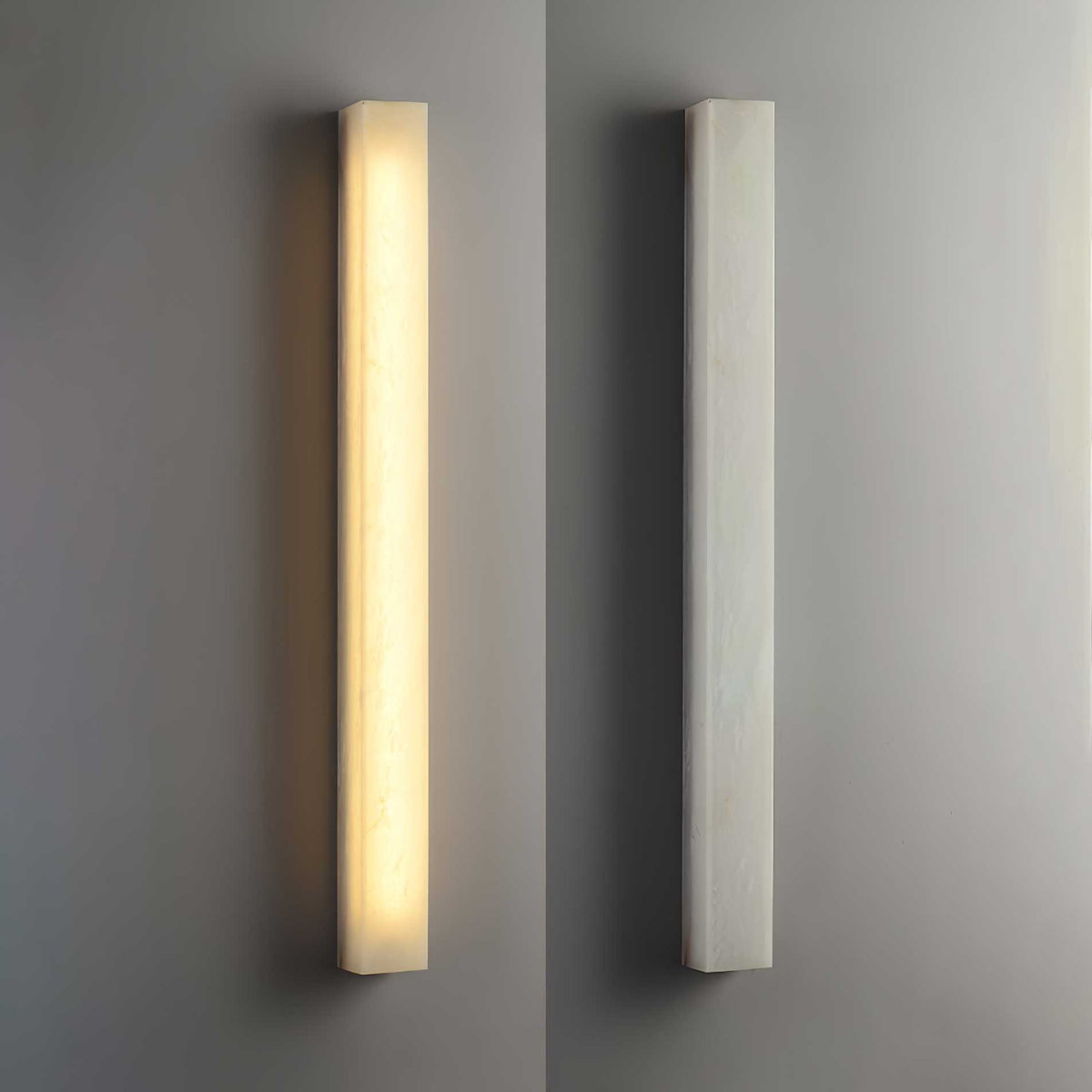 Mireline Cylindrique Albâtre Luminaire Mural
