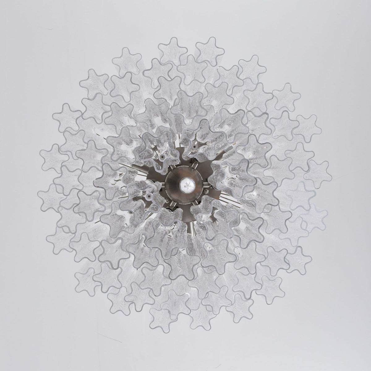 Elvira Lustre Transparent Verre Multi-Étage Cristal Lueur