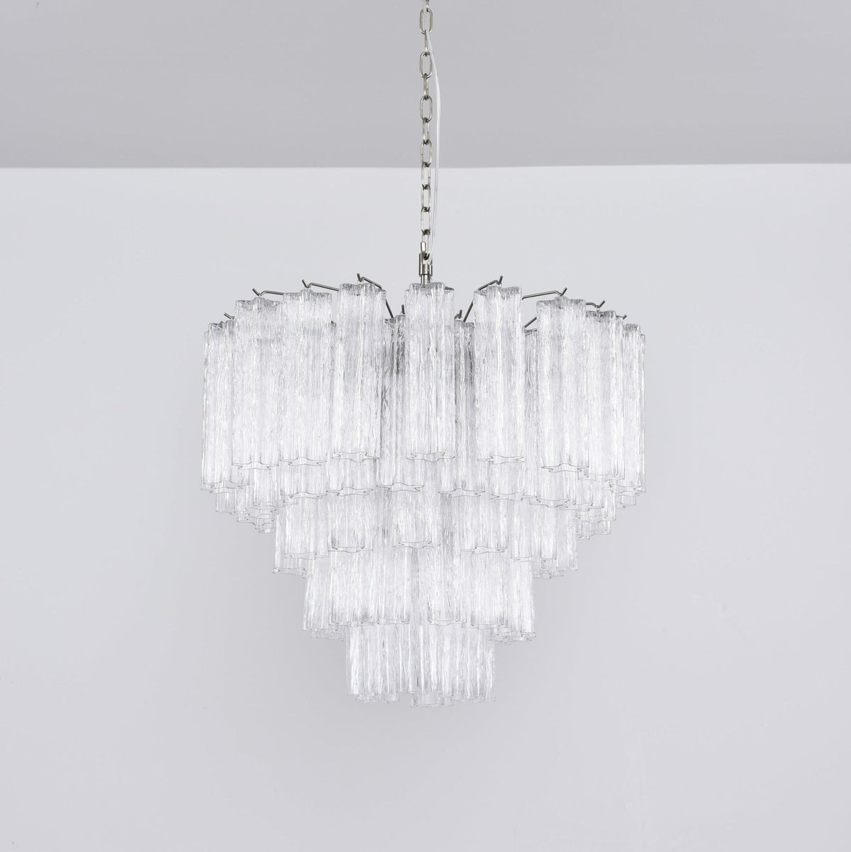Elvira Lustre Transparent Verre Multi-Étage Cristal Lueur