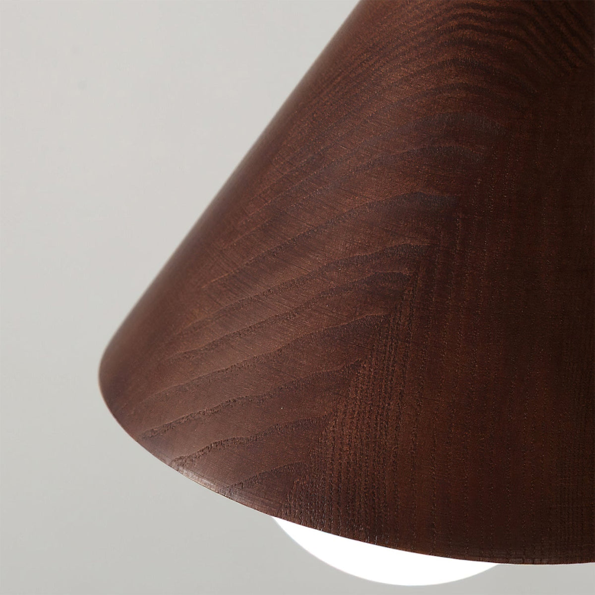 A pair of Lucian Pendant Lamps over a kitchen island.