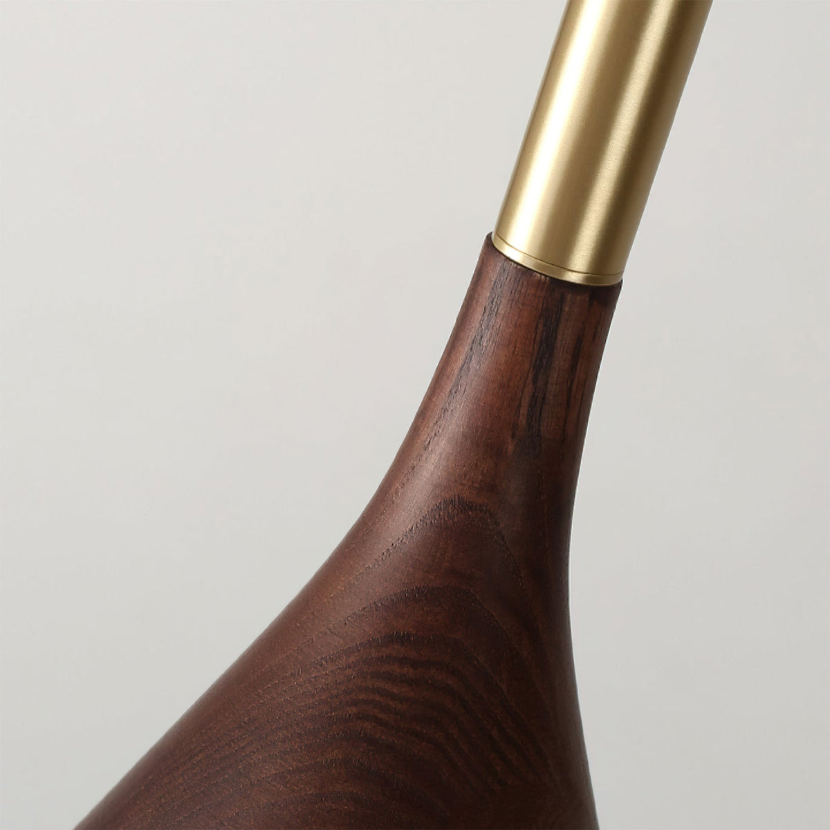 Detail of the ceiling mount for the Lucian Pendant Lamp.