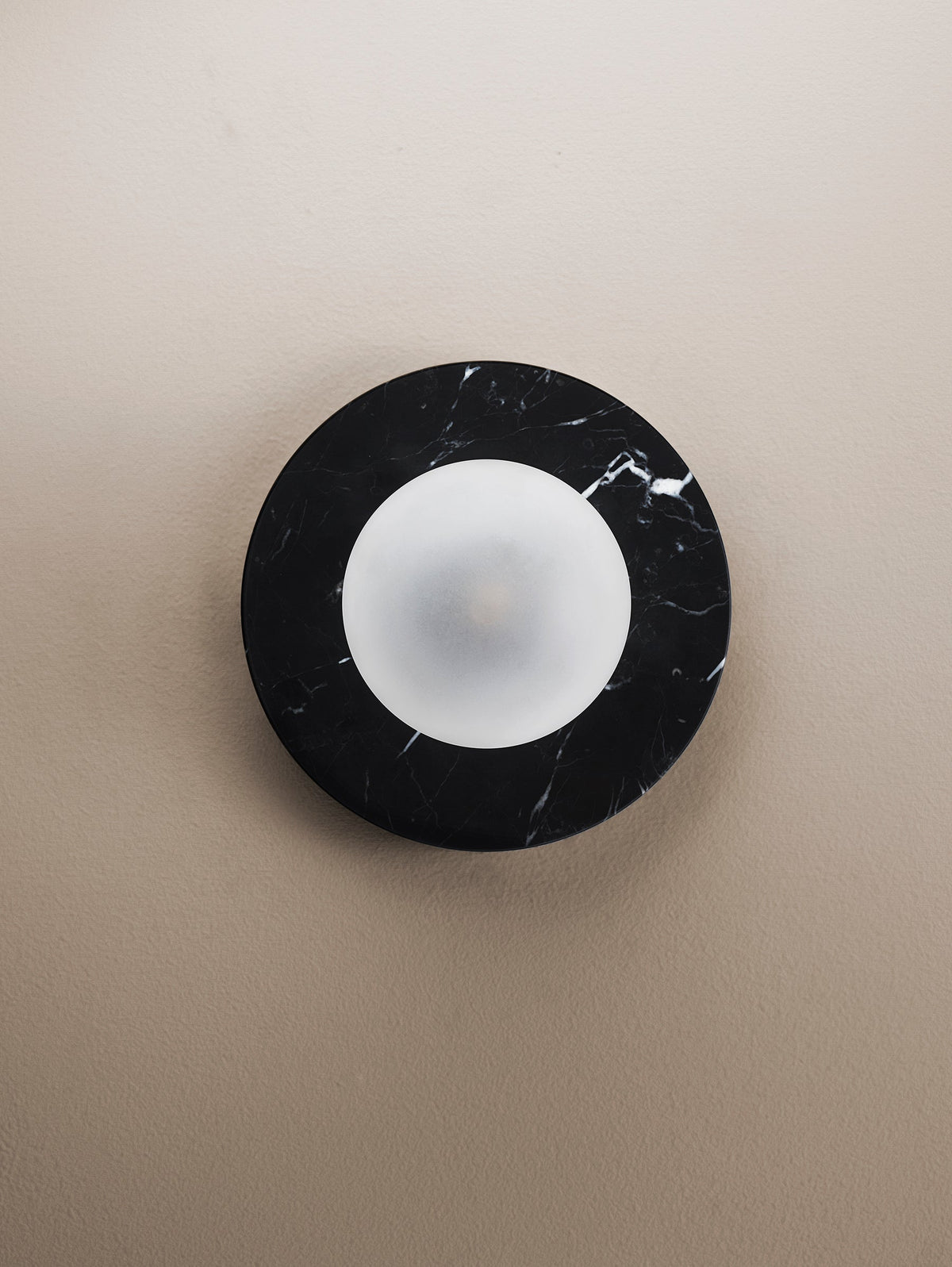 Fiorine Applique Murale Travertin Marbre Flushmount Minimaliste Moderne