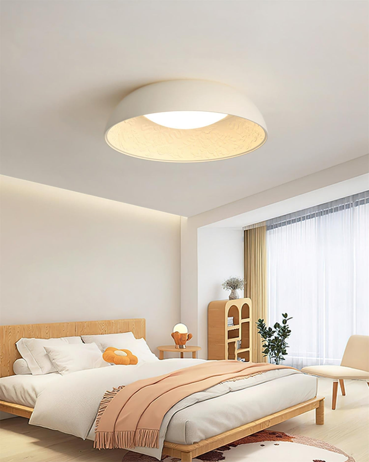 Serava Ceiling Light Floral patterns-Neutral Decor