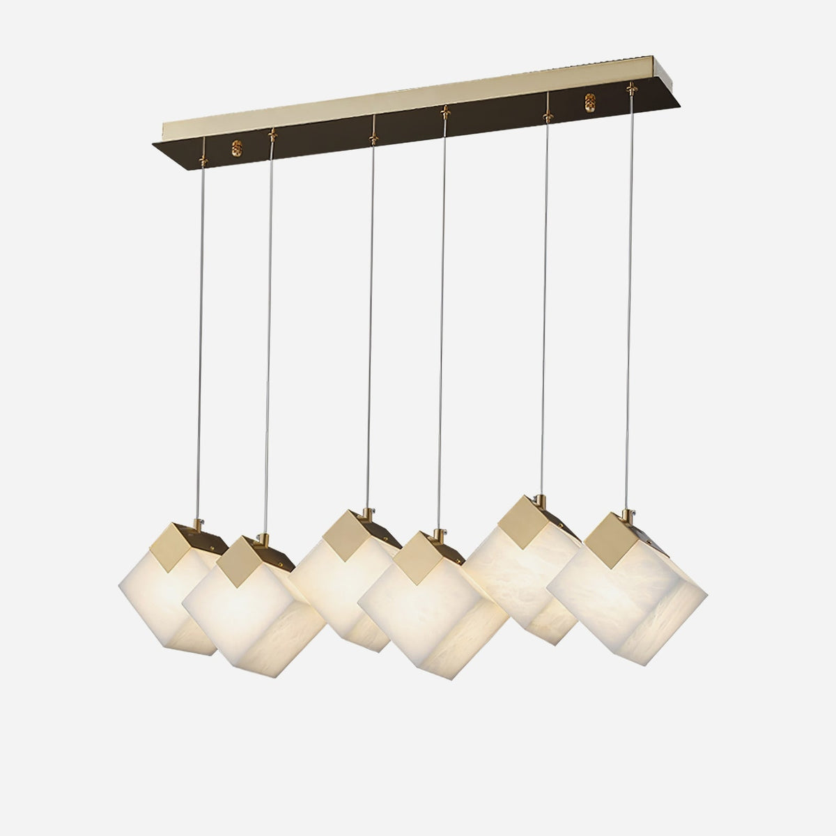 Vevariel Suspension Linéaire en Albâtre