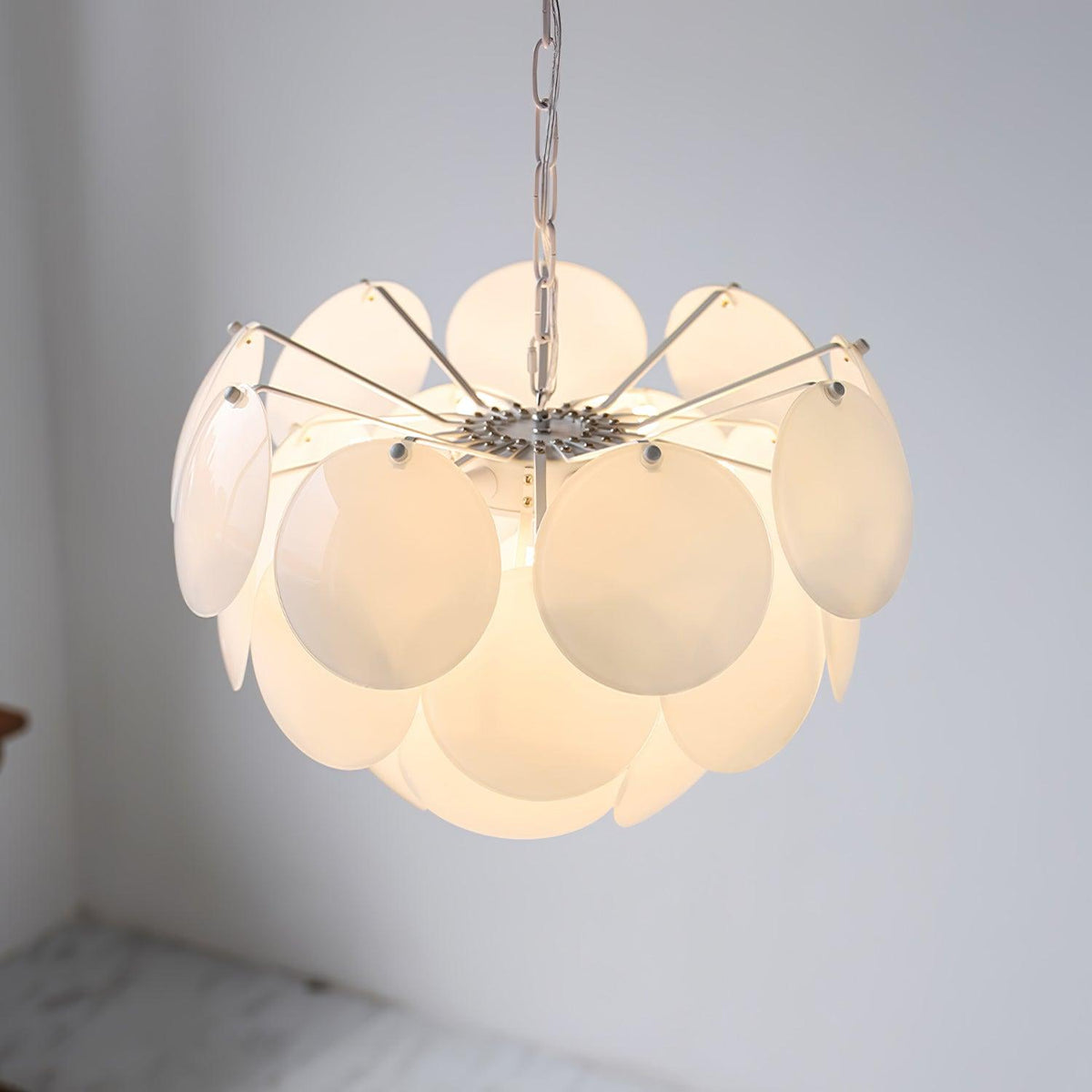 Sophia Minimaliste Verre Lustre