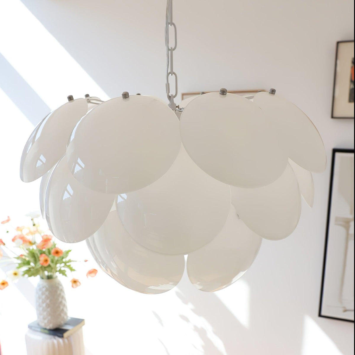Sophia Minimaliste Verre Lustre