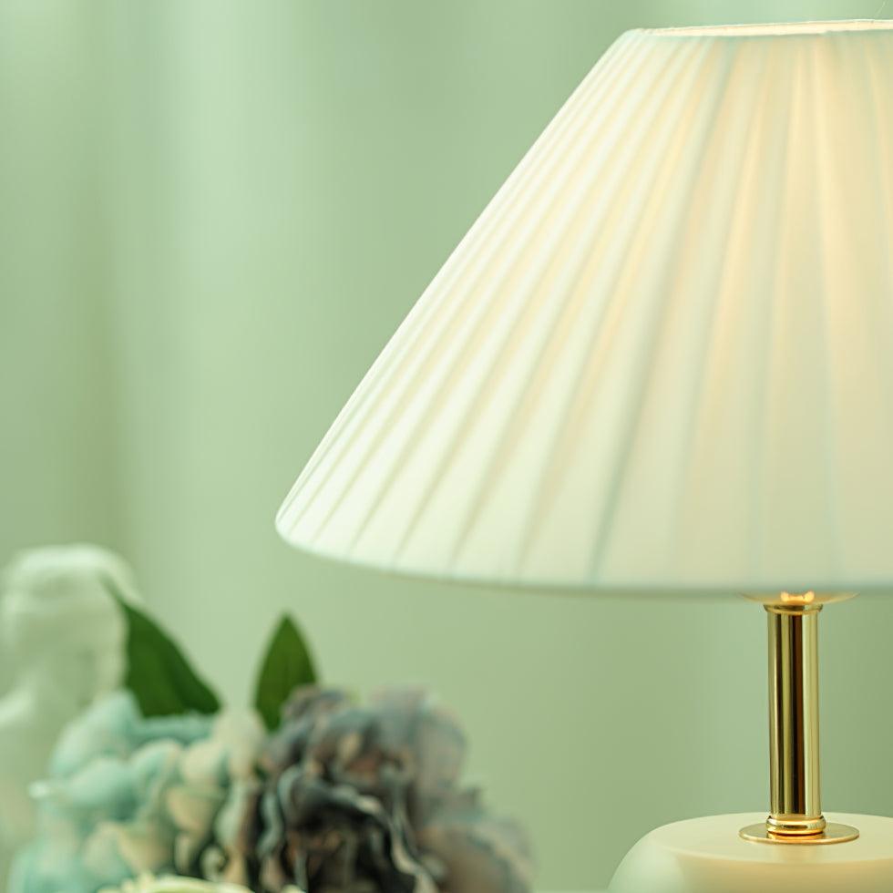 Verena Lampe de Table en Tissu