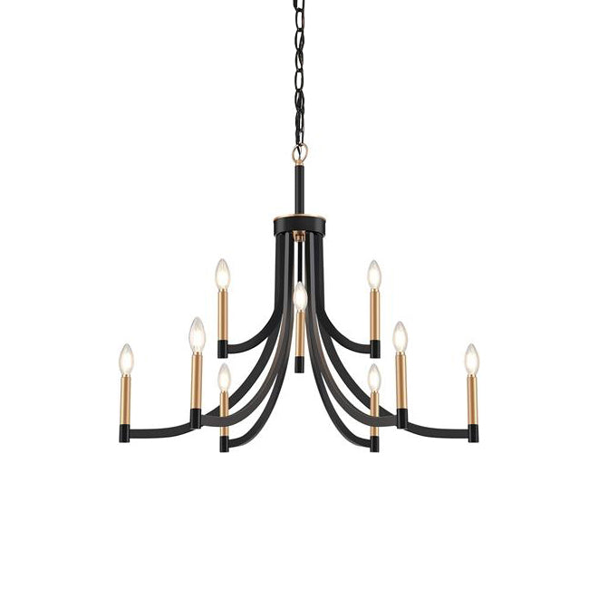 Ceshaora Lustre Laiton Métal Industriel Vintage