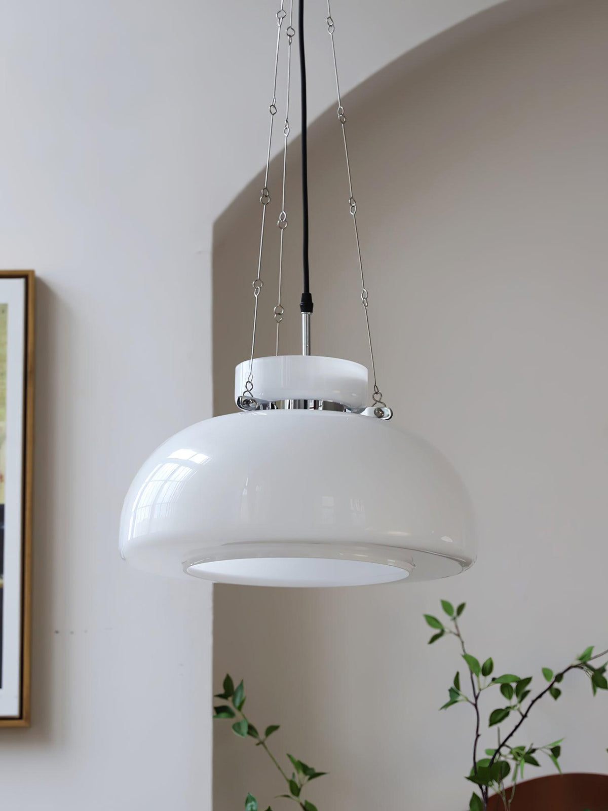 Norelle Suspension en Verre Nordique Premium