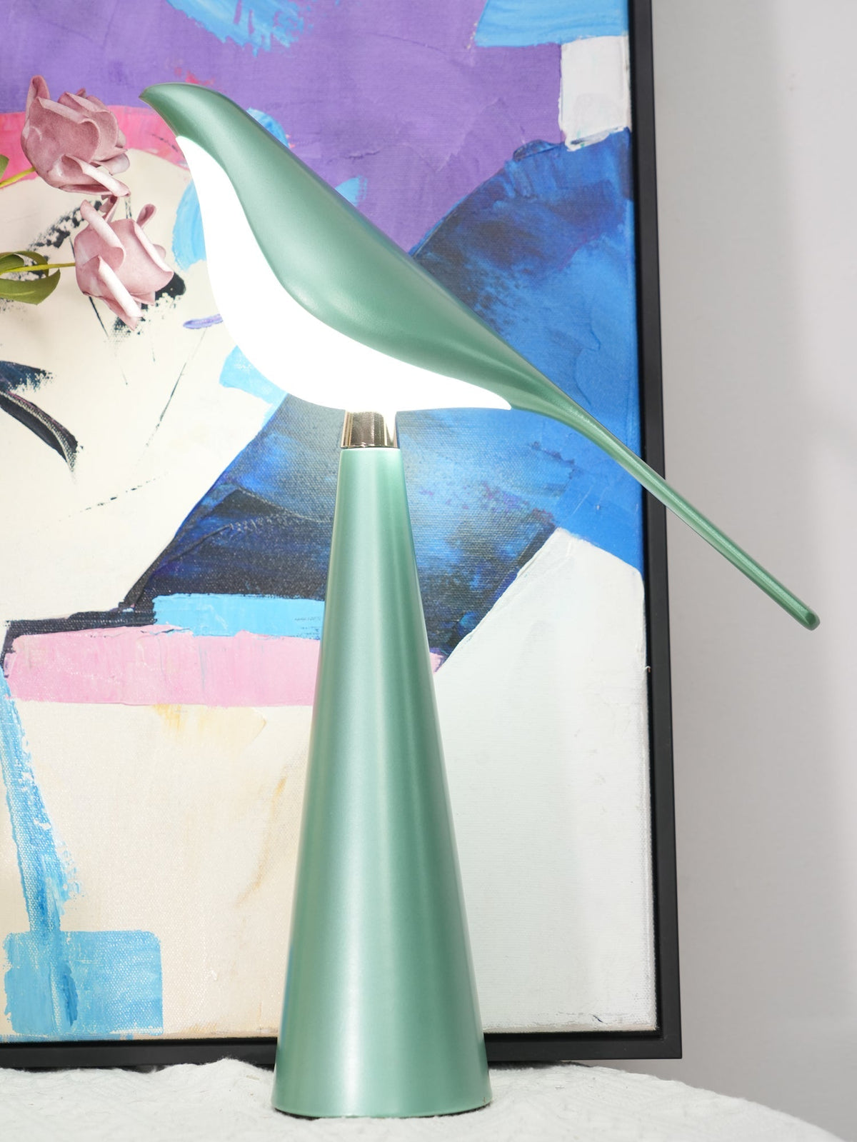 Selenaine Lampe de Table Moderne