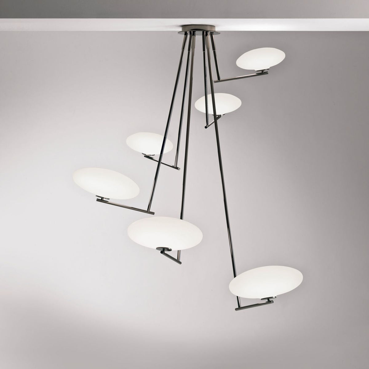 Umirarae Lampe de Plafond en Laiton et Verre Créativité Individuelle