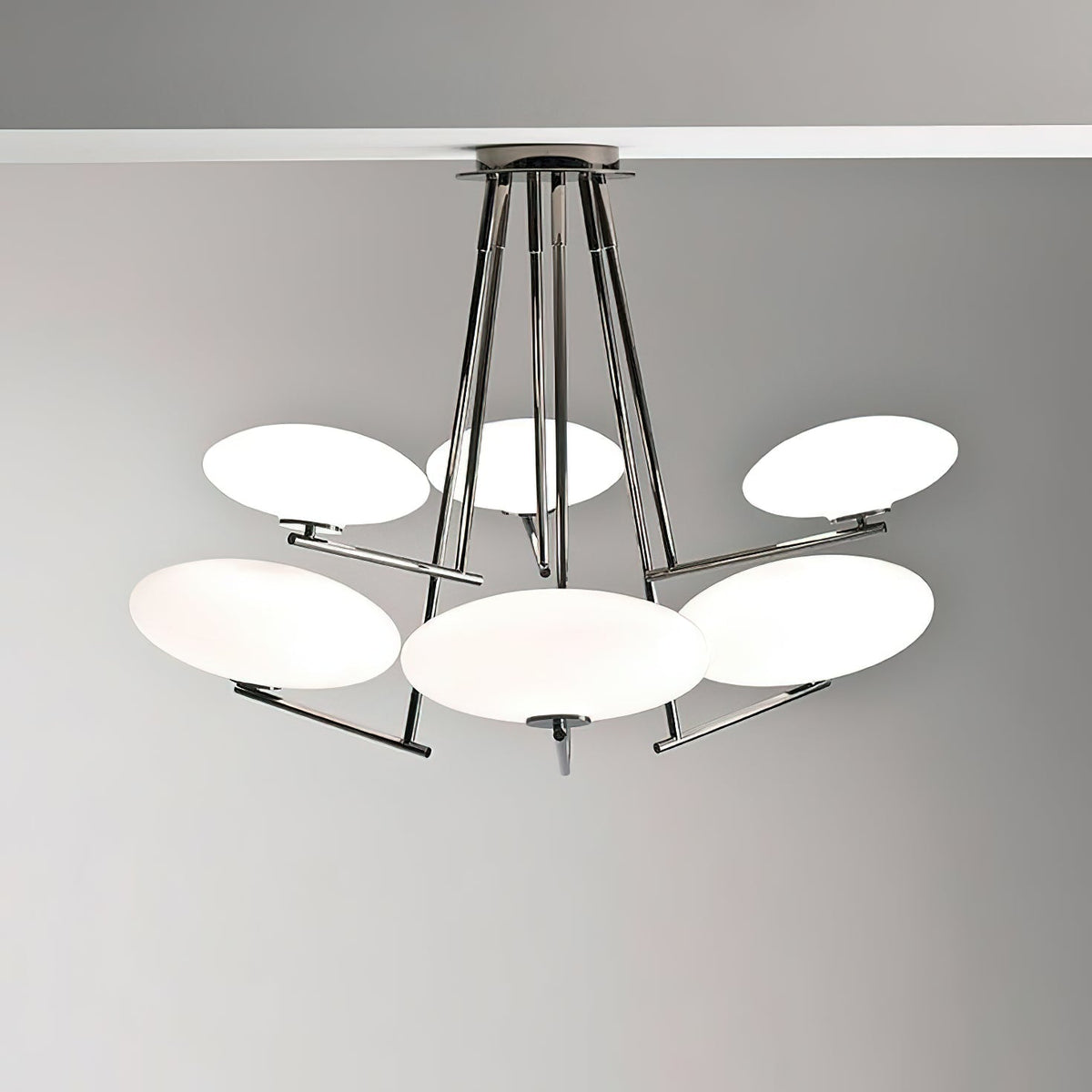 Umirarae Lampe de Plafond en Laiton et Verre Créativité Individuelle