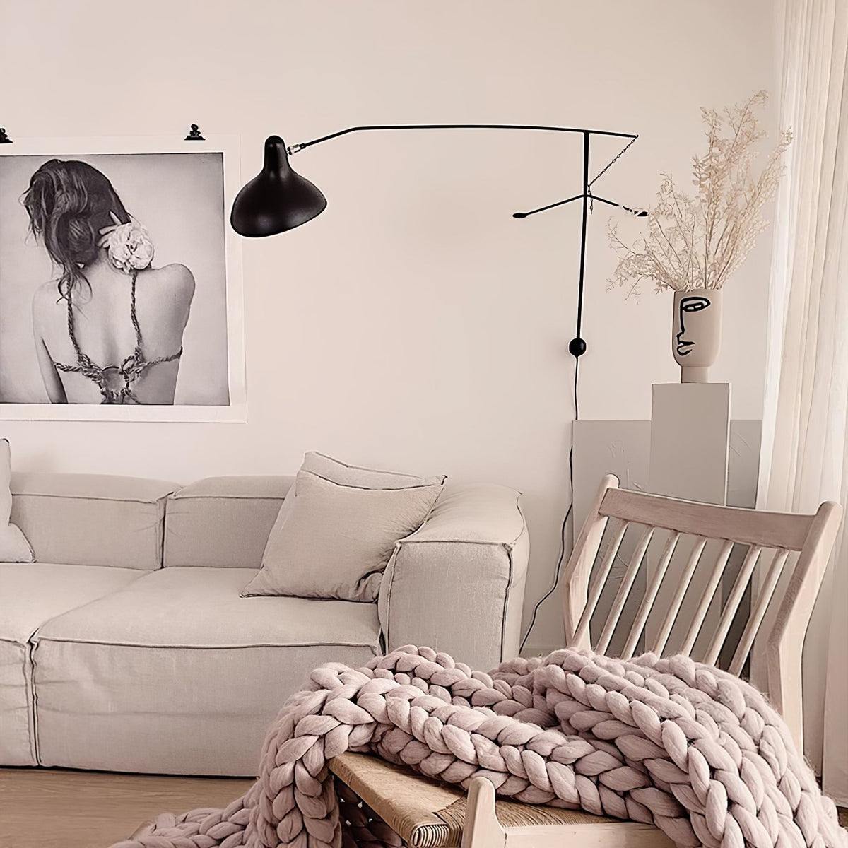 Eldane Applique Murale Moderne Et Minimaliste à Bras Articulé