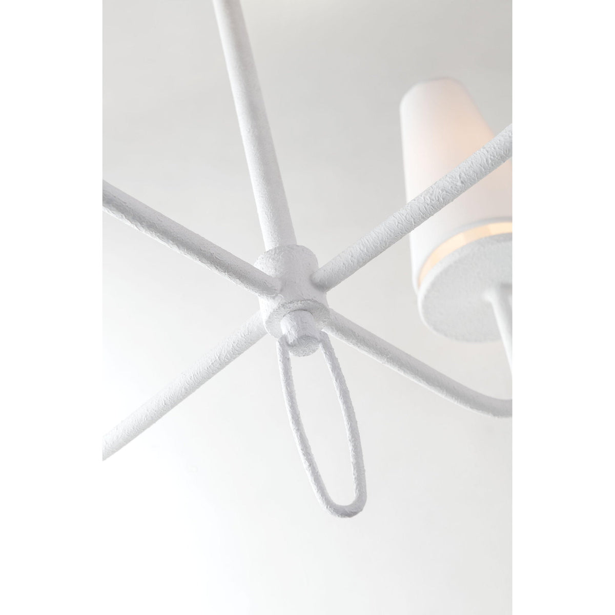 Curaeara Lustre Laiton Tissu Industriel Vintage