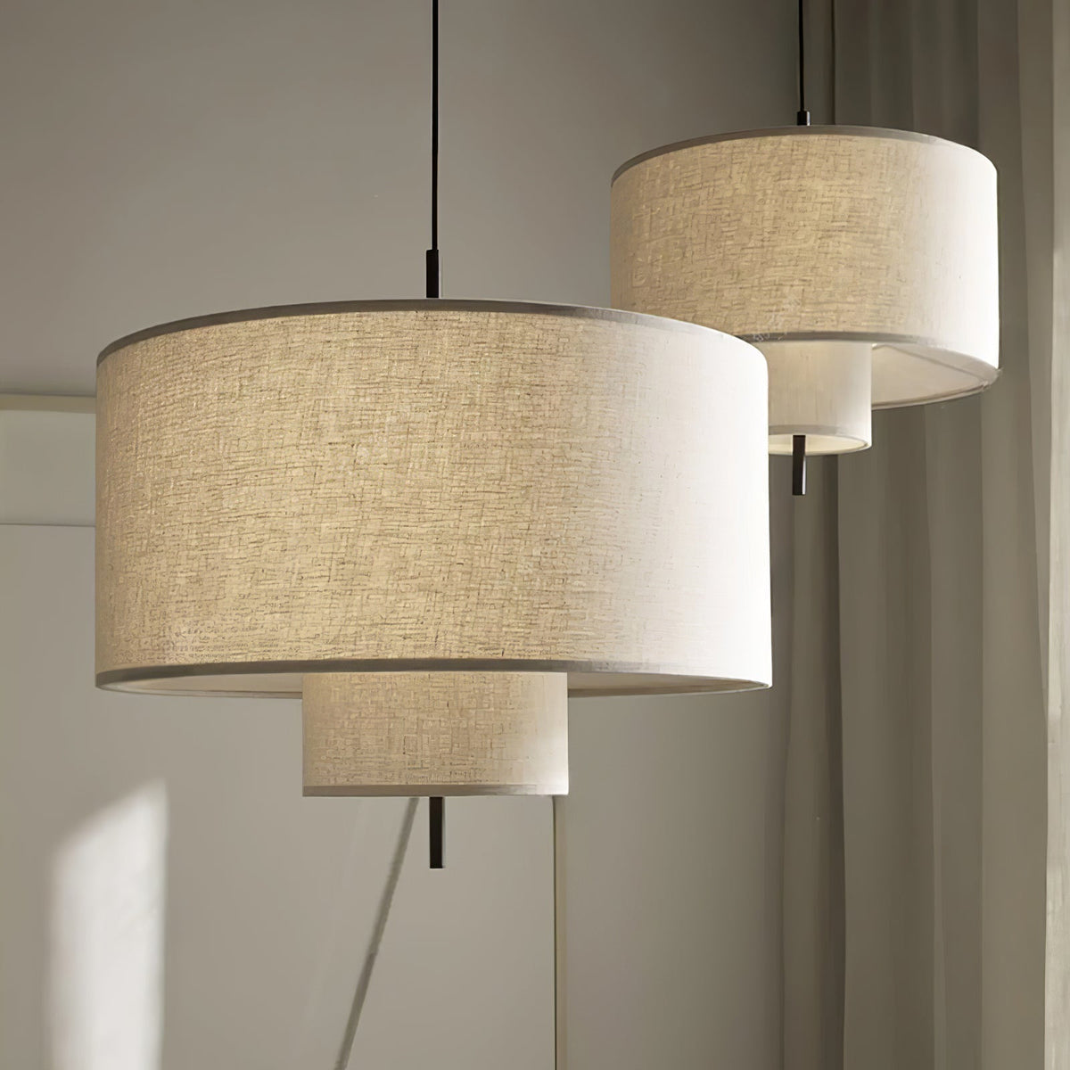 Salella Suspension en Tissu Minimaliste Moderne