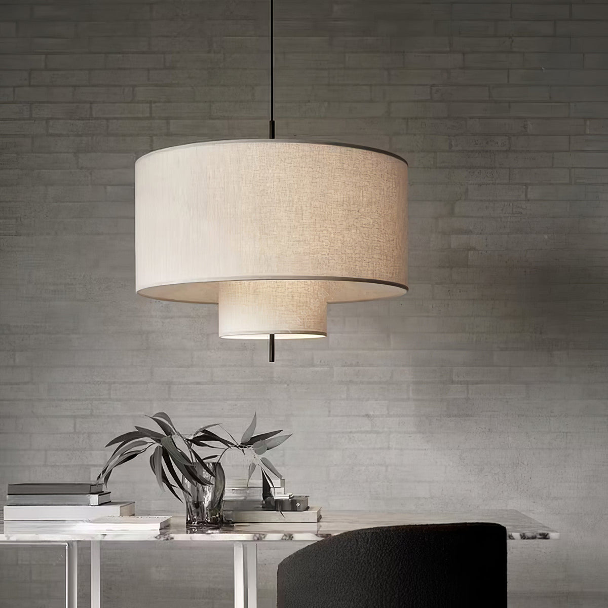Salella Suspension en Tissu Minimaliste Moderne