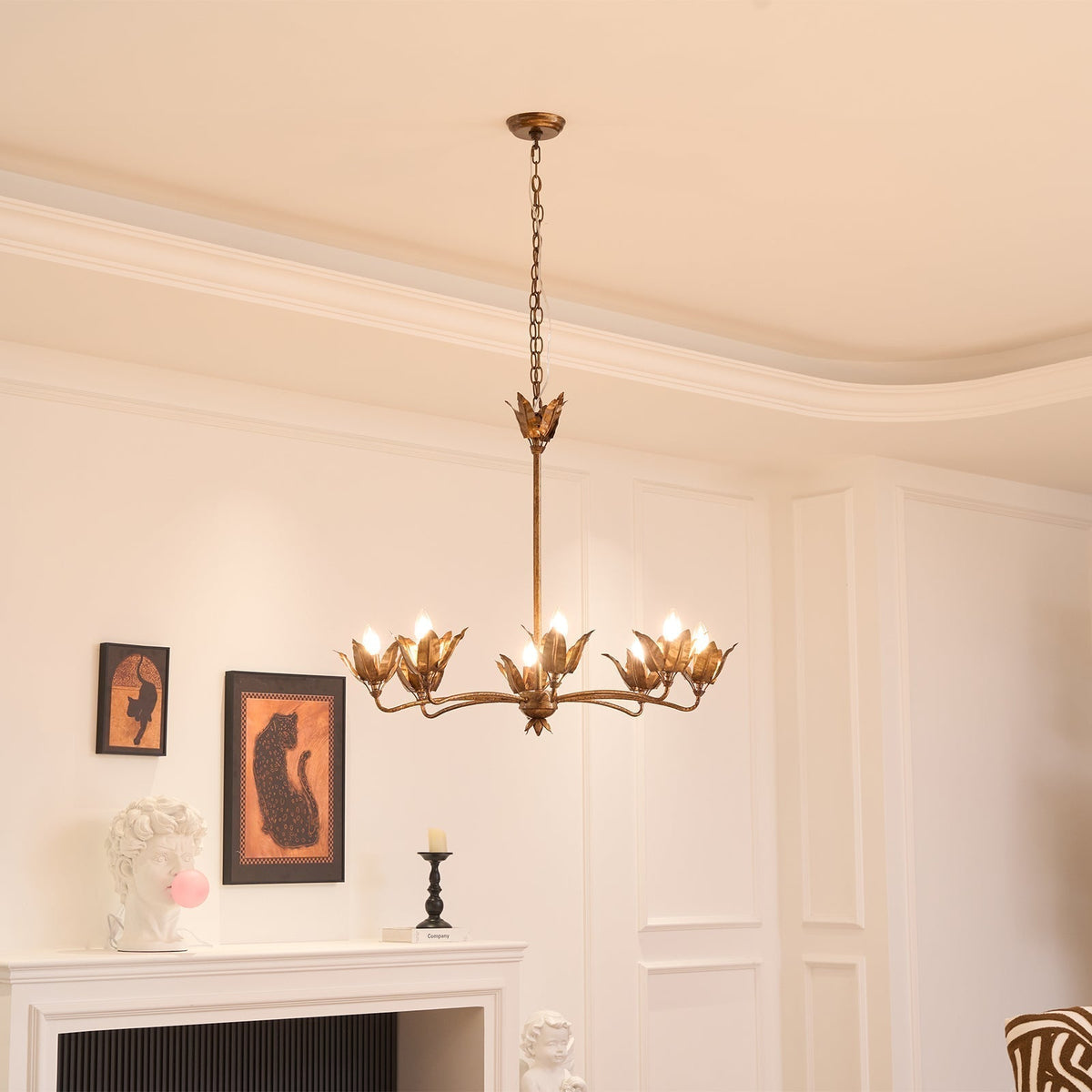 Syvenira Lustre Métal Tulipe Créativité Individuelle
