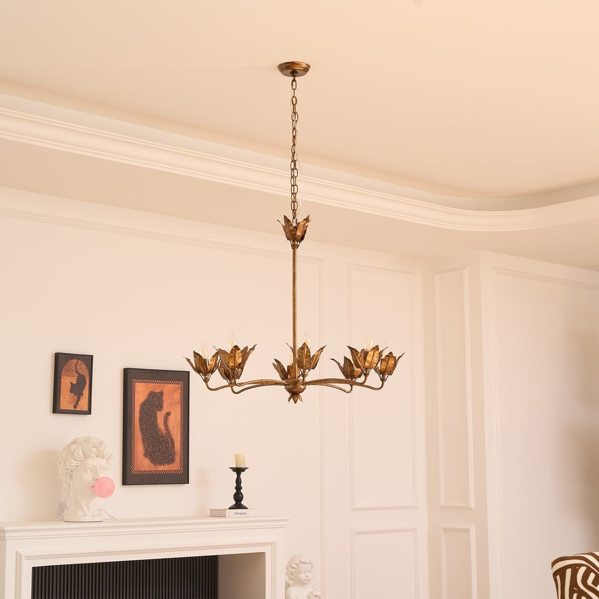 Syvenira Lustre Métal Tulipe Créativité Individuelle
