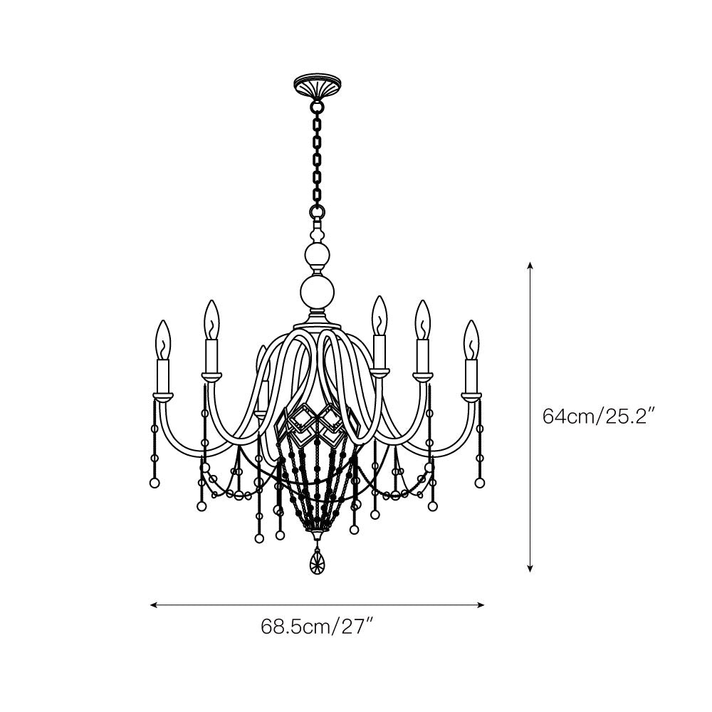 Ilphaeth Lustre Laiton Cristal Luxe